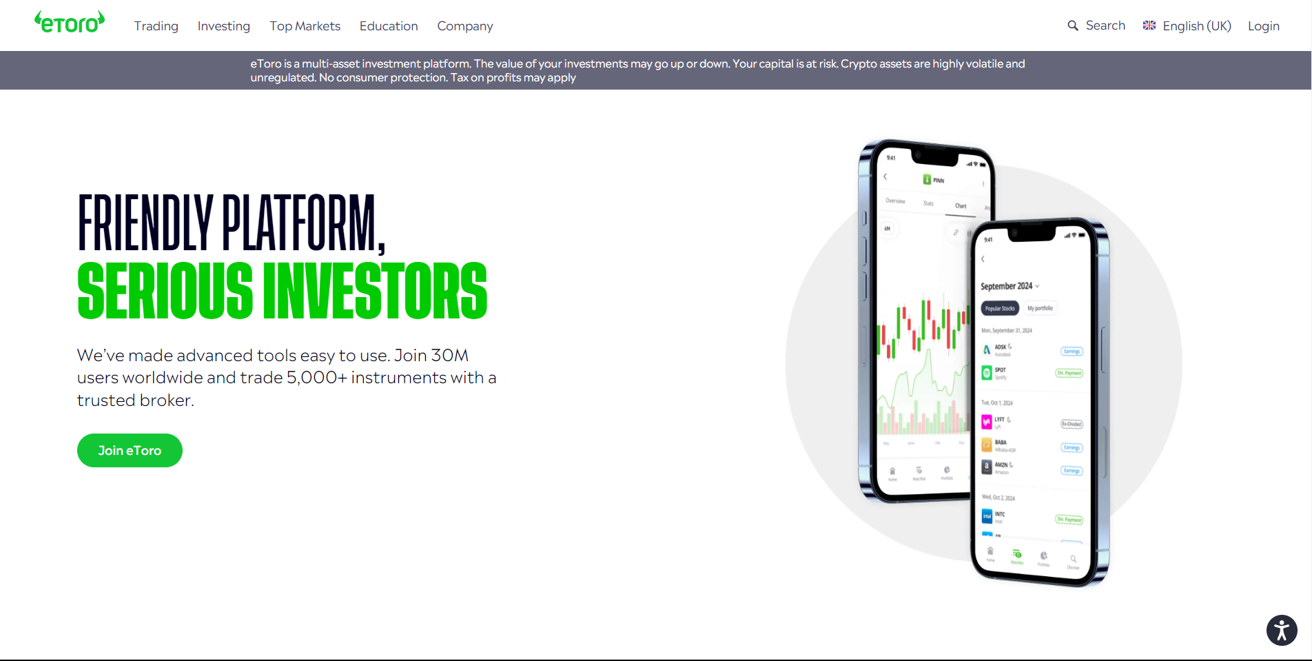 Crypto Wallet - etoro