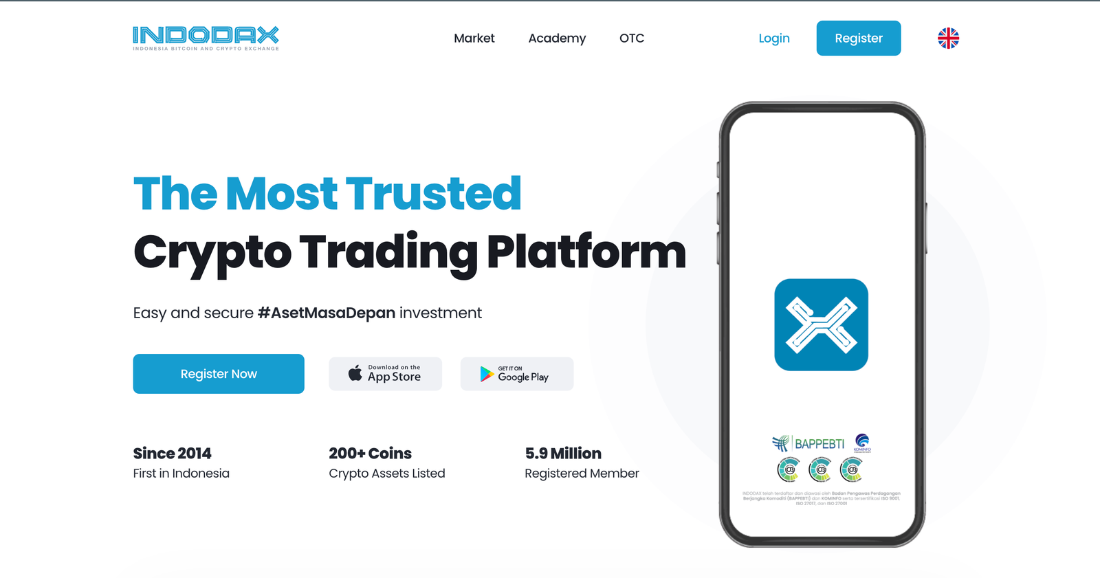 Aplikasi Indodax untuk Investor Mata Uang Kripto Indonesia